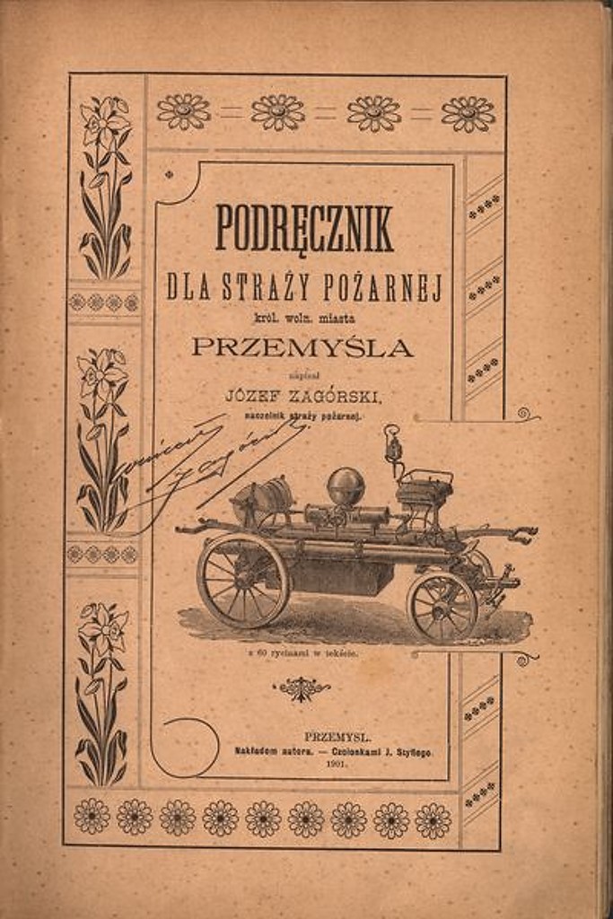 Okładka podręcznika J. Zagórskiego zbiory MNZP w Przemyślu