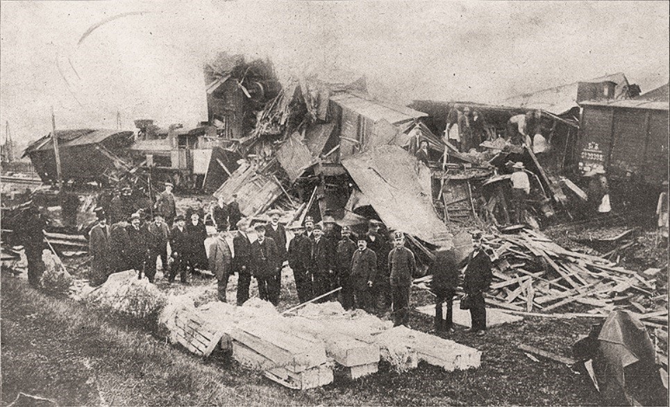 Wypadek kolejowy w Medyce 4 maja 1911 roku 