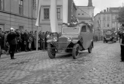 Karetka przemyskiej straży pożarnej
